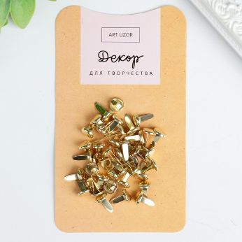 Набор брадс Артузор "Золотые" 40шт.