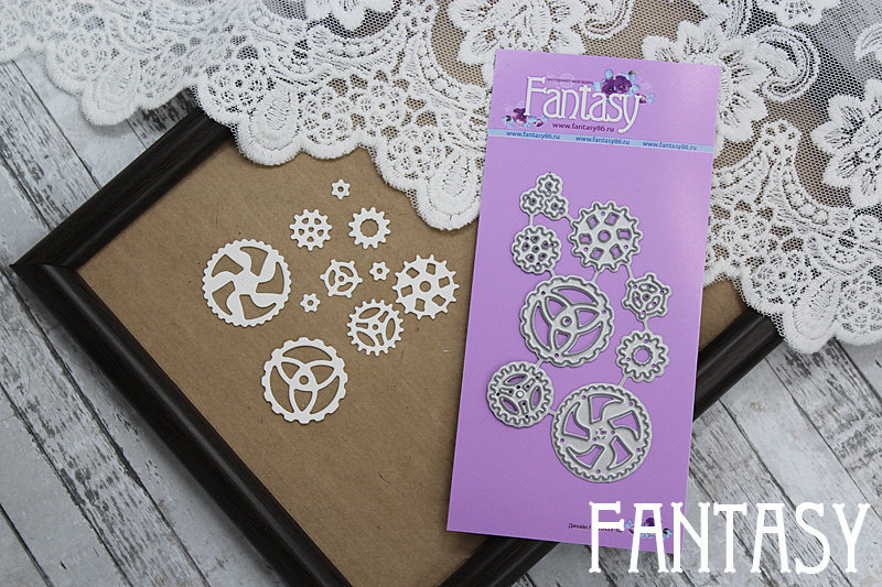 Нож для вырубки Fantasy «Набор мини шестерёнок»