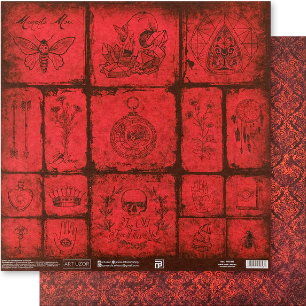 Бумага для скрапбукинга АртУзор "Старый замок" (ART778-2)