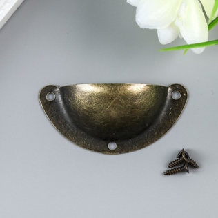 Ручка с шурупом, бронза 2,5*5 см (772)