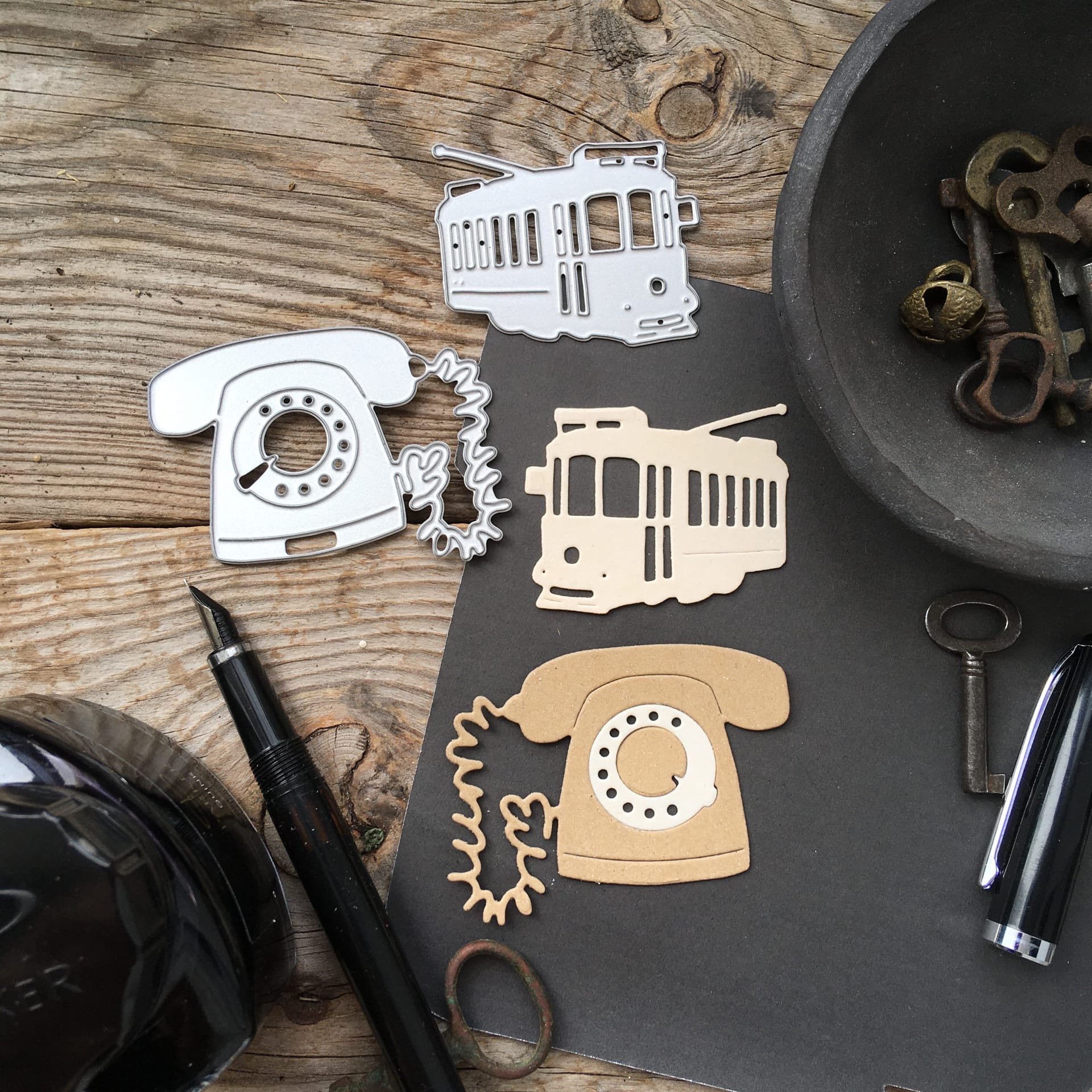 Ножи для вырубки mimi cut "Путешествие в прошлое"