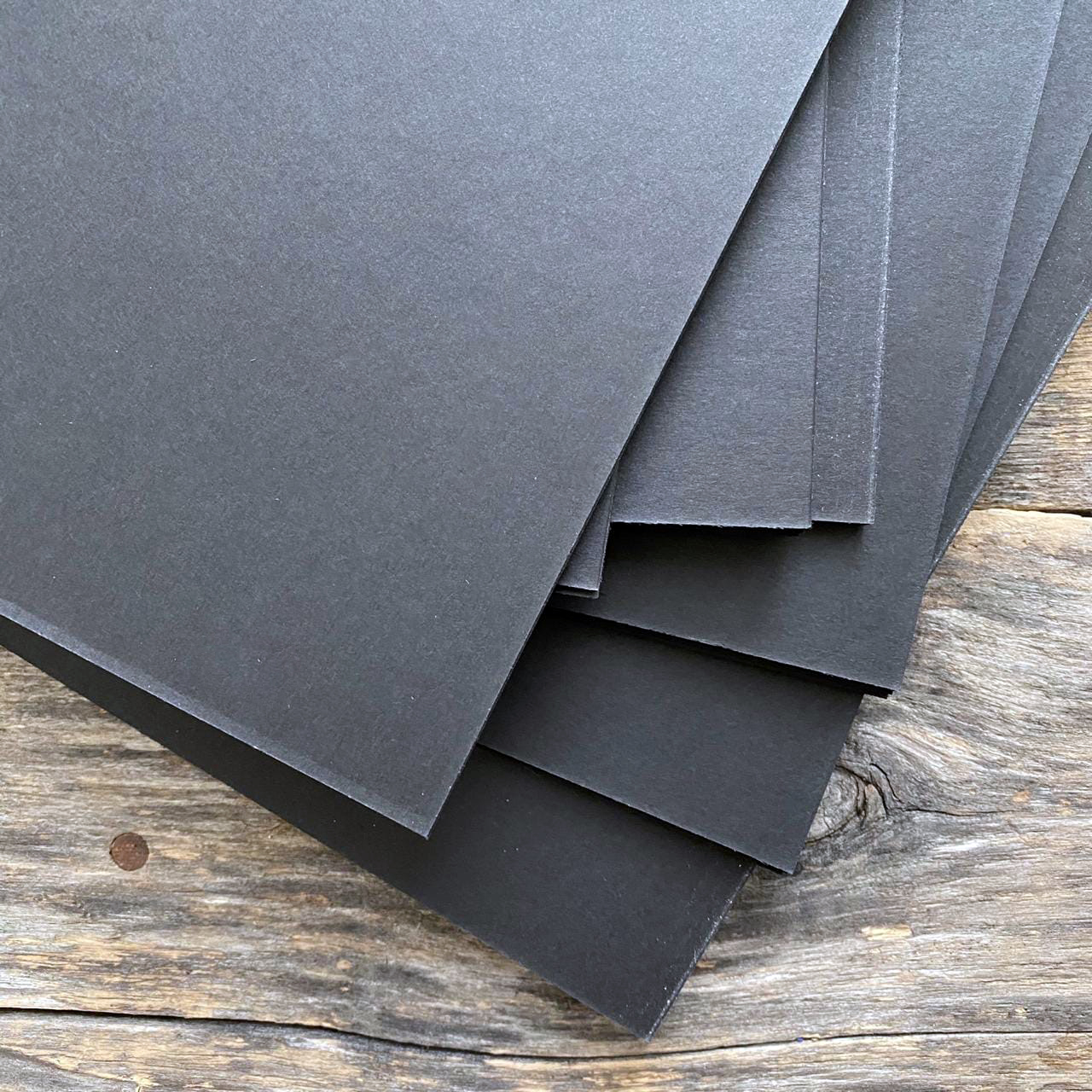 Чипборд ЧЁРНЫЙ 30,5 х 30,5 см