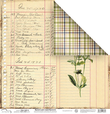 Бумага двусторонняя MrPainter PSA1307-2