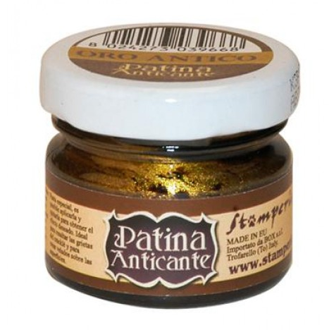 Декоративная патина Stamperia "Patina Anticante", Античное золото 20 мл