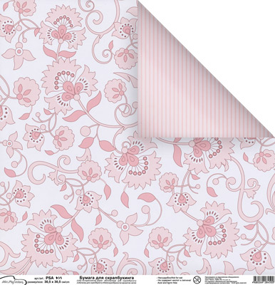 Бумага двусторонняя MrPainter PSA0004-5