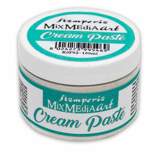 Cream Paste Крем-паста Stamperia белая