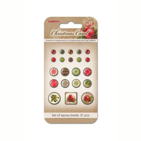 Набор брадс Scrapberrys "Ночь перед Рождеством"