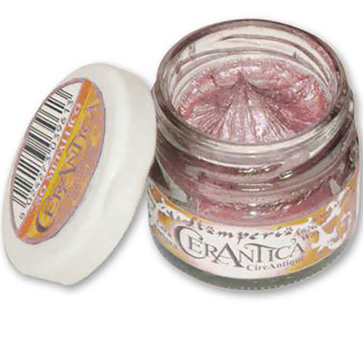 Декоративный воск Stamperia "Cerantica", Розовый металлик