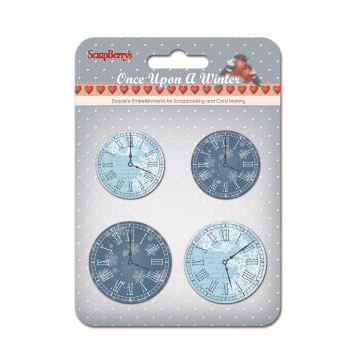 Набор часиков Scrapberrys "Однажды Зимой"