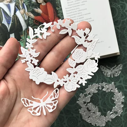 Ножи для вырубки mimi cut "Венок сонетов"