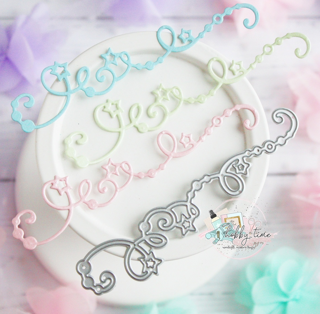 Ножи для вырубки Hobby-time "Нить со звёздами"