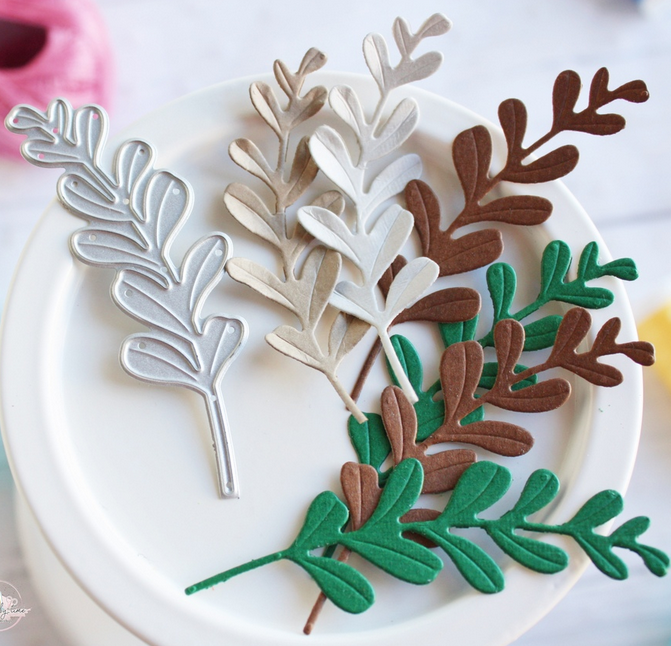 Ножи для вырубки Hobby-time "Веточка Брусники"