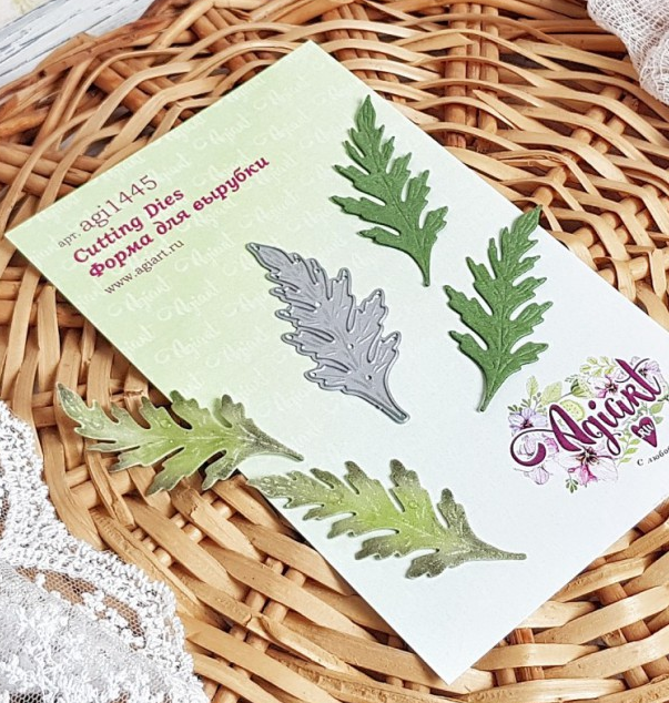 Нож для вырубки Agiart "Маковая веточка"