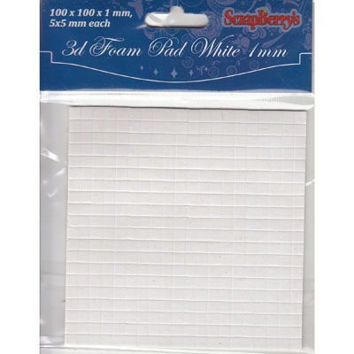Клеевые подушечки объёмные Scrapberrys 1 мм.