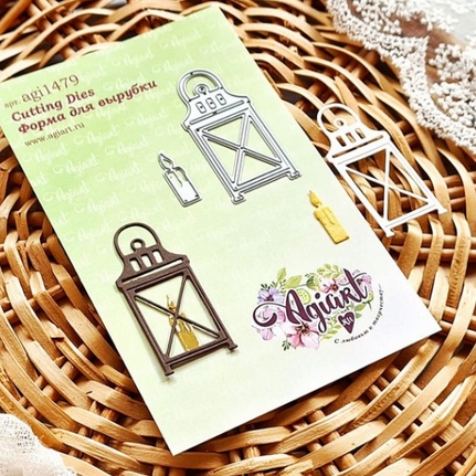 Нож для вырубки Agiart "Рождественский фонарь"