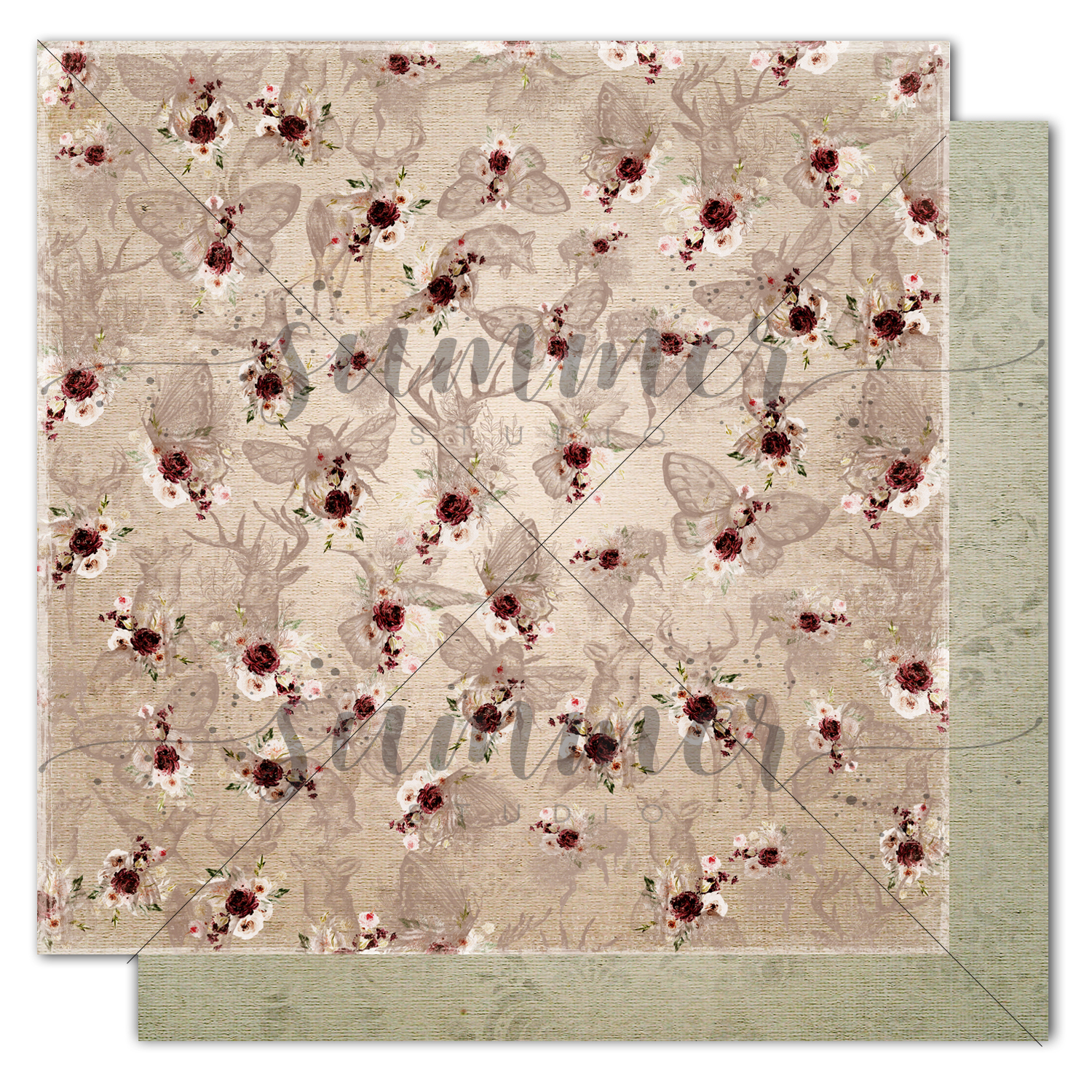 Бумага Summer studio "Mystery", The imaginarium (SMST124)