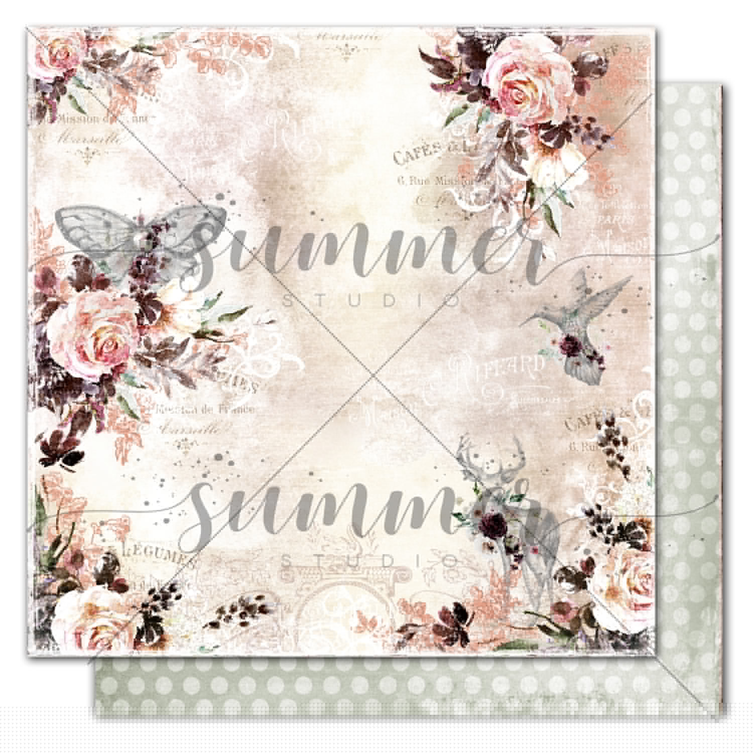 Бумага Summer studio "Mystery", My illusions (SMST125)