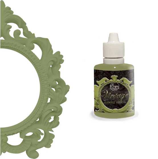 Декоративная краска с эффектом патины "Дикий хмель"