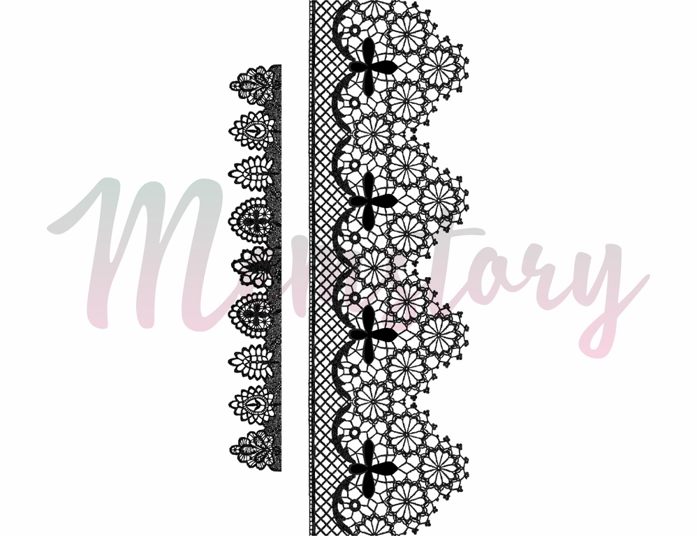 Штамп Memstory "Кружева"