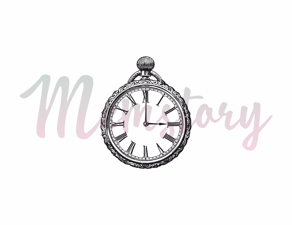 Штамп Memstory "Карманные часы"