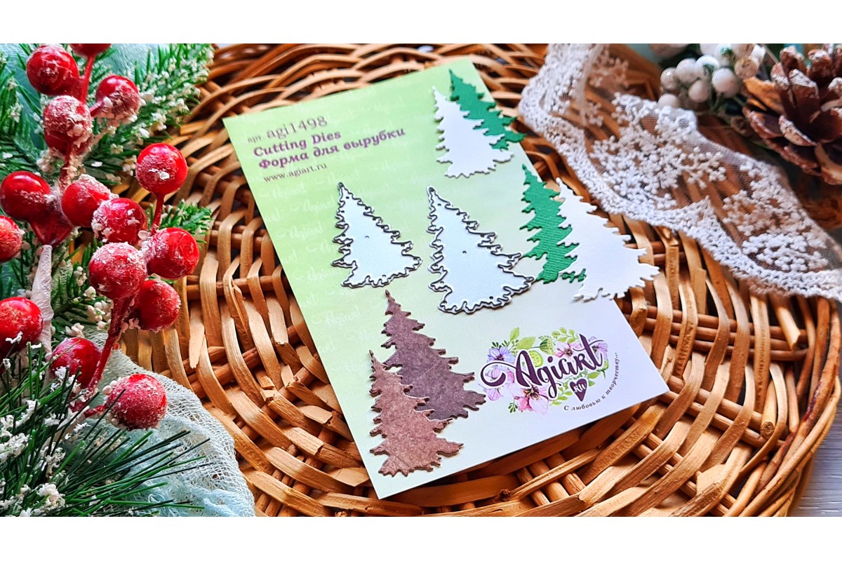 Нож для вырубки Agiart "Лесные красавицы"