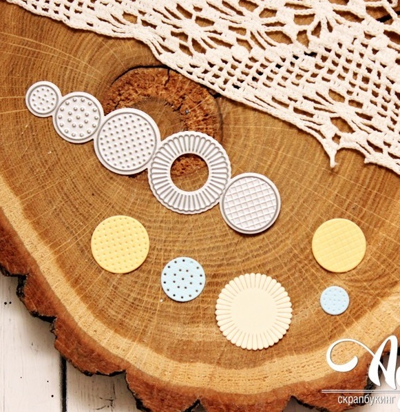 Нож для вырубки Agiart "Цветочные сердцевинки"