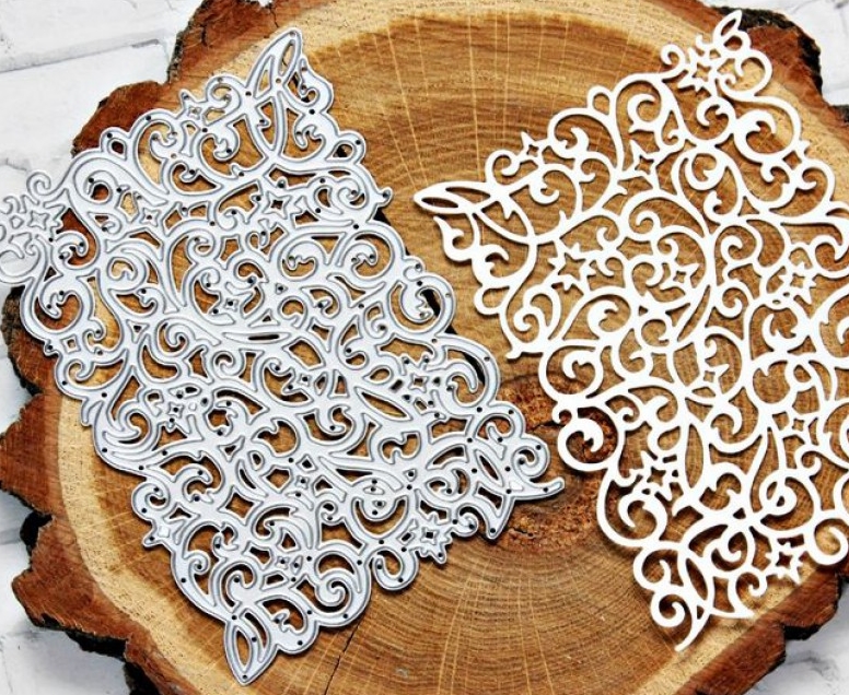 Нож для вырубки Agiart "Волшебный узор. Фоновый"