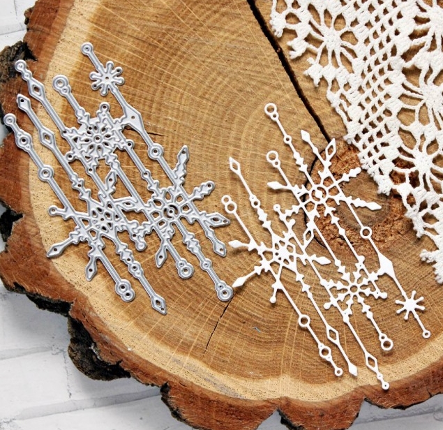 Нож для вырубки Agiart "Снежные искры"