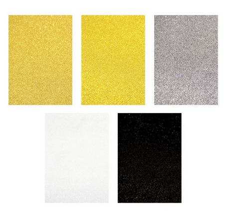 Набор фоамирана с глиттером 20 х 30 см