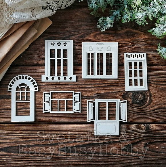Чипборд EasyBusyHobby "Окна нараспашку"