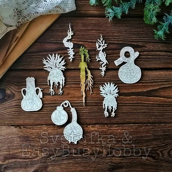 Чипборд EasyBusyHobby "Мандрагора"