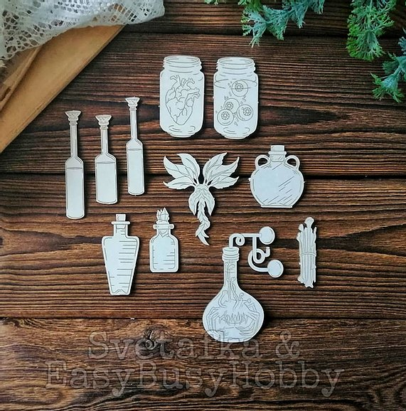 Чипборд EasyBusyHobby "Приворотное зелье"