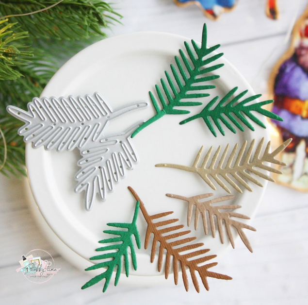 Ножи для вырубки Hobby-time "Лесная веточка"