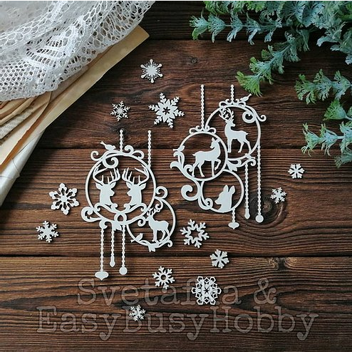 Чипборд EasyBusyHobby "Серебрянное копытце"