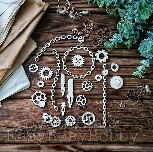 Чипборд EasyBusyHobby "Связанные одной цепью"