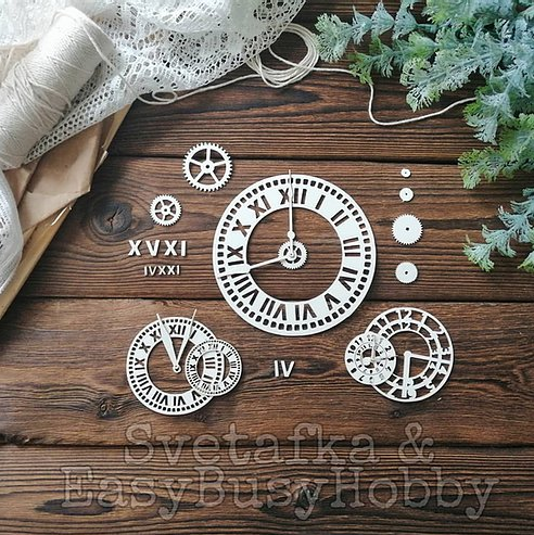 Чипборд EasyBusyHobby "Делу время"