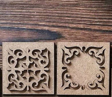 Деревянный декор из МДФ EasyBusyHobby "Плитка не Керамика"