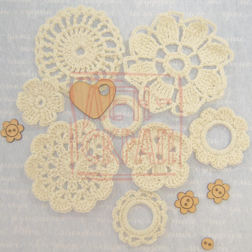 Набор вязаного декора ЛенСкрап "Потешки"