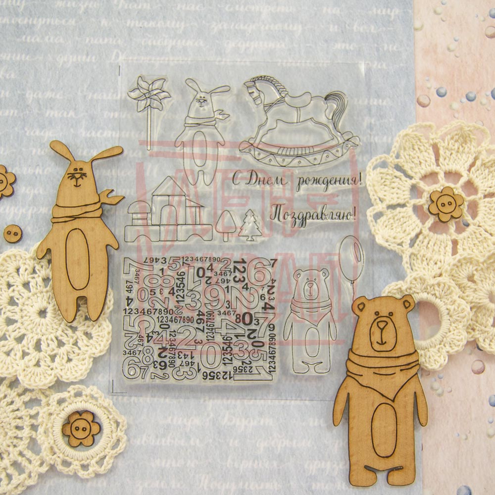 Набор штампов ЛенСкрап "Потешки"