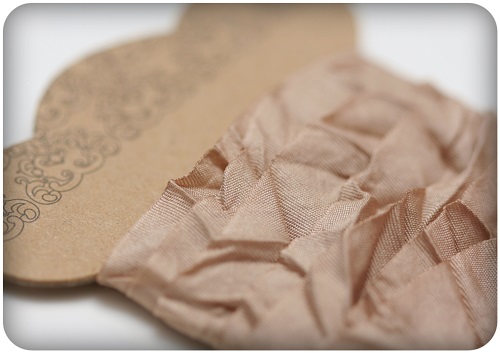 Шебби лента Scrapberrys 1 см, нежно-коричневая