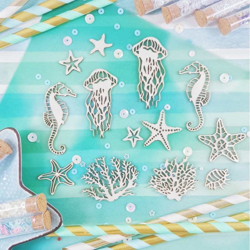 Чипборд CraftStory "Морские обитатели"