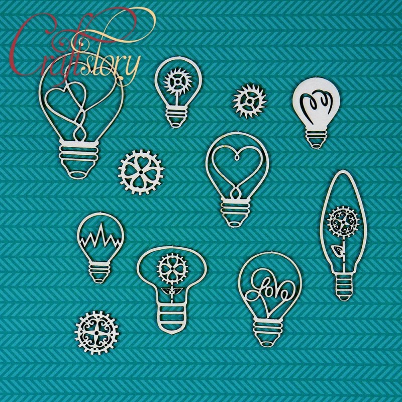 Чипборд CraftStory "Лампочки"