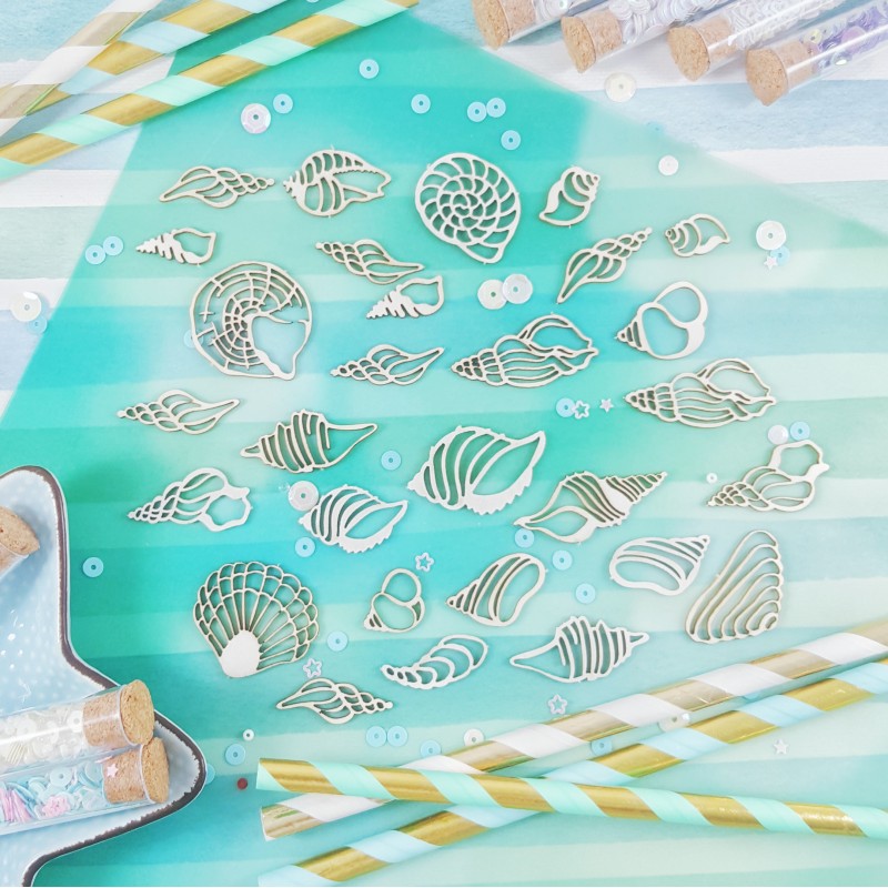 Чипборд CraftStory "Морские раковины 1"