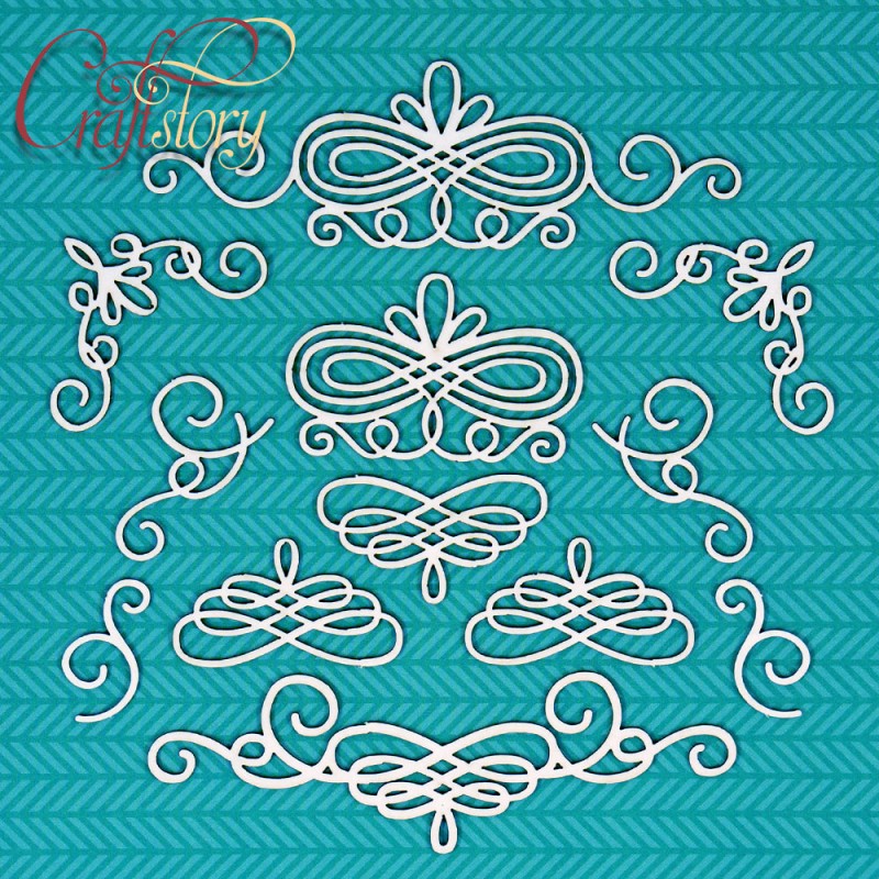 Чипборд CraftStory "Вензеля 1"