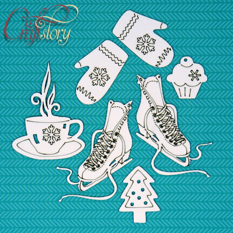 Чипборд CraftStory "Зимние Забавы"