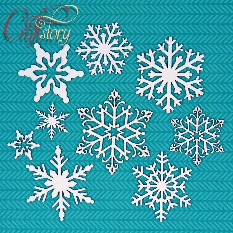 Чипборд CraftStory "Первый Снег"