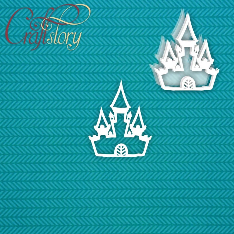 Чипборд CraftStory шейкер "Замок"