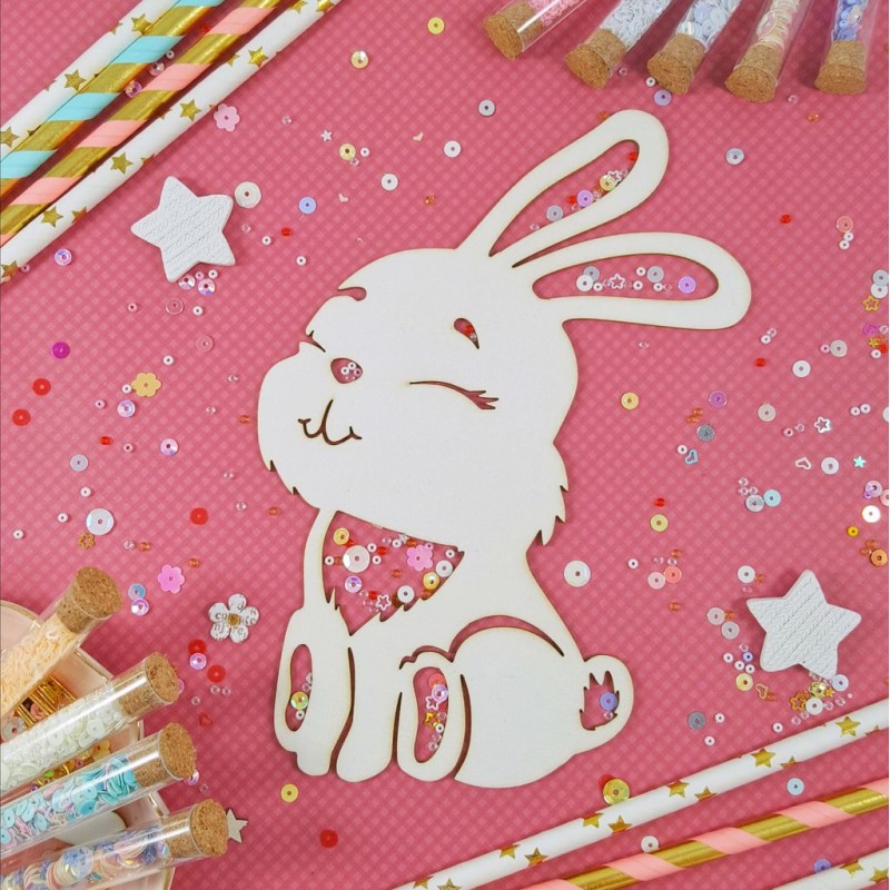 Заготовка для тиснения CraftStory "Зайка"