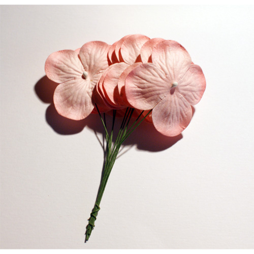 Букет гортензий 10 шт. Цвет розовый