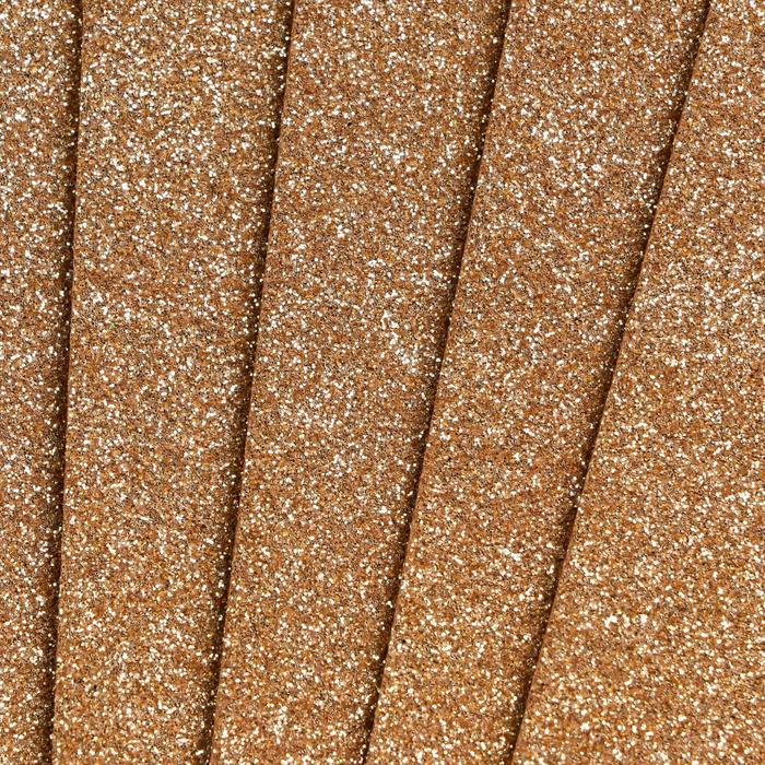 Фоамиран 20 х 30 см охра с блёстками